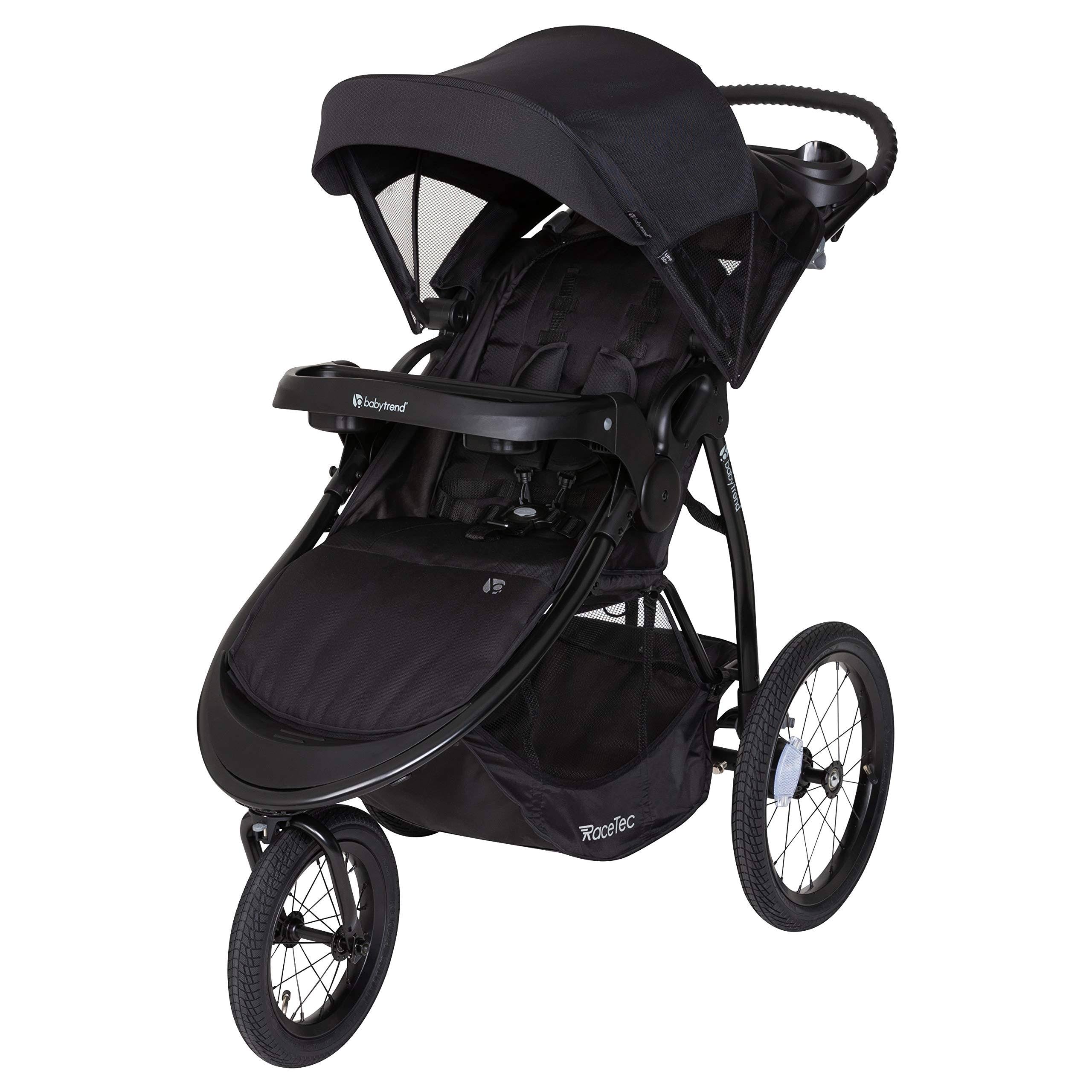 Baby Trend Expedition Race Tec Jogger Stroller - Ultra Black - Megean