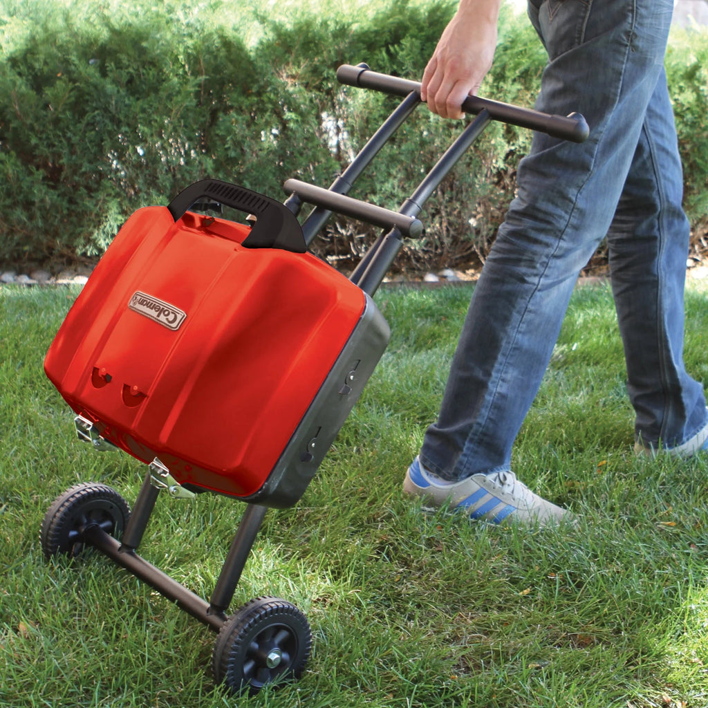 Coleman Portable Sportster 1-Burner Propane Grill, Red H116