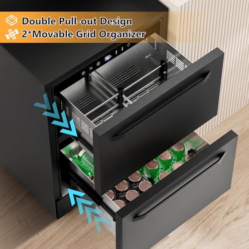 Electric Humidor Cabinet 35L with Digital LED Screen and Humidity Control C6096