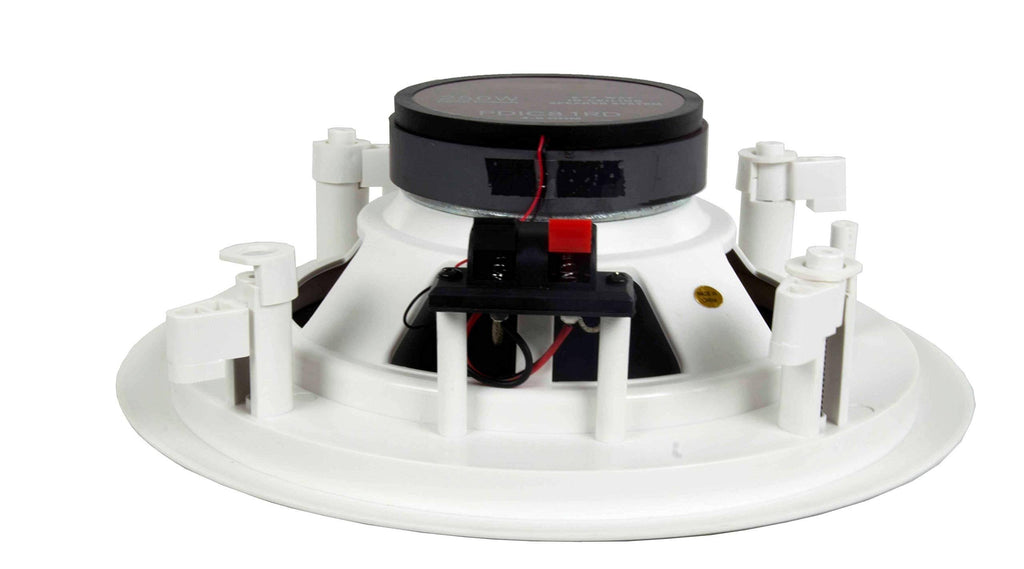 Pyle Pdic81rd 8x22 1000W Round Wall and Ceiling Speakers 2 Pair F161
