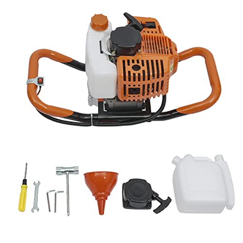 DYRABREST 52cc Gas Powered Earth Auger Post Hole Digger with 4/6/8 inch Bits K1897