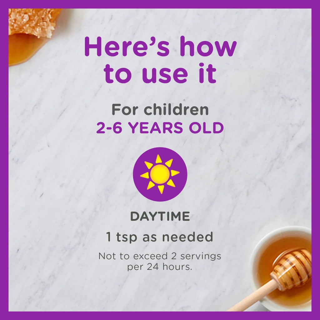 Zarbee's Kids Cough + Immune Daytime Ages 2-6, Mixed Berry, 4FL Oz Y491910