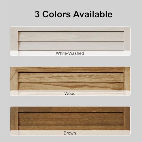 Room Partitions and Dividers, 5.6 Ft Tall Folding Wood Screen, 4 Panels S6959
