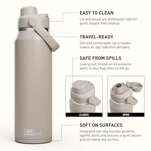 CamelBak Thrive Chug Insulated Stainless Steel Water Bottle 32oz Sky Blue K9074