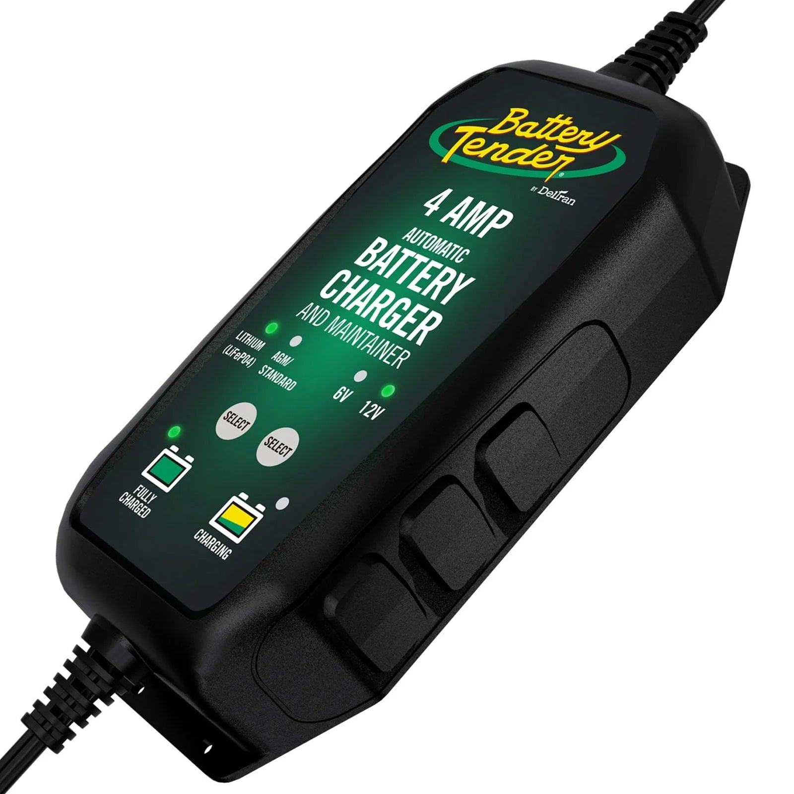 Battery Tender 4 Amp 6V/12V Selectable Battery Charger U835