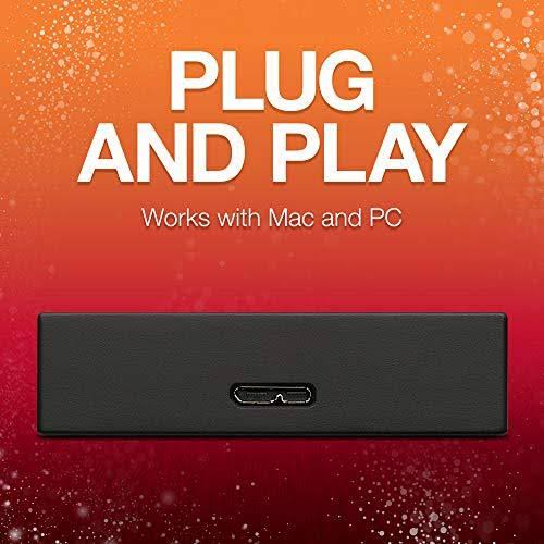 Seagate Backup Plus 5TB External Hard Drive Portable Y495