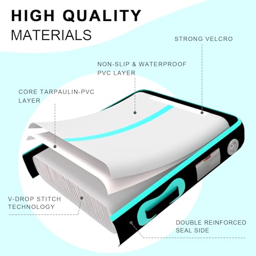 Inflatable Air Gymnastics Mat Tumble Track with Air Pump V20572