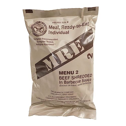 Ammo Can Man MRE Case - Genuine Military Surplus, 2026 Inspection Date B75073