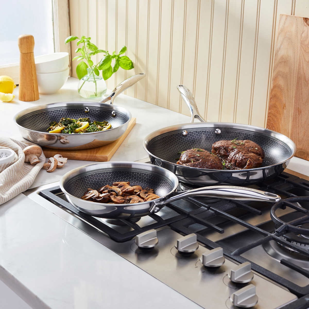 Henckels HXagon 3-Piece Skillet Set X220019