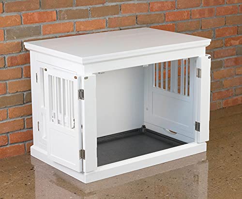 zoovilla Merry Products Triple Door Medium Dog Crate White W840633