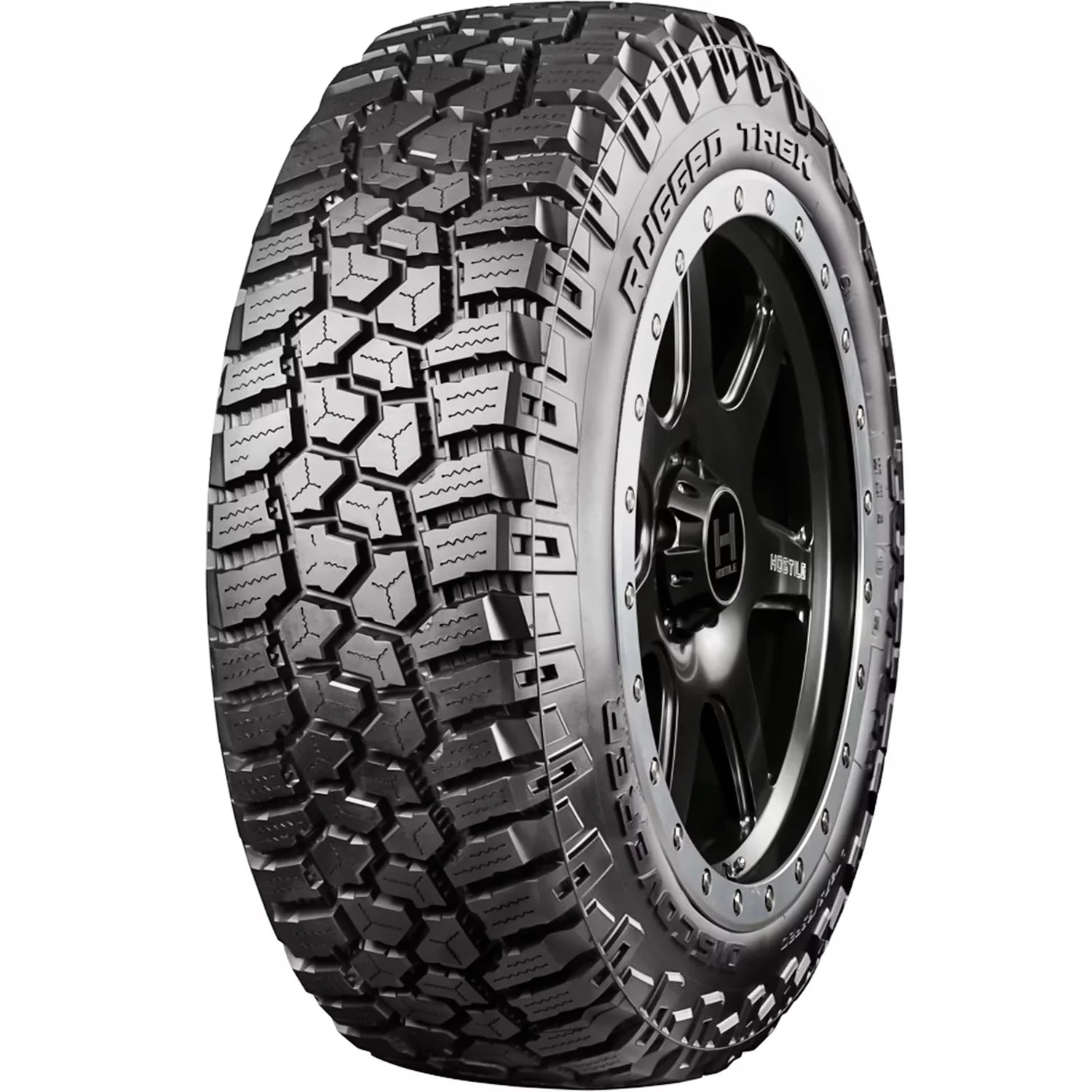 Set of 4 (FOUR) Cooper Discoverer Rugged Trek LT 275/65R18 Load E 10 Ply R/T Rugged Terrain Tires Fits: 2019-23 Chevrolet Silverado 1500 LT Trail Boss. 2019-21 GMC Sierra 1500 AT4
