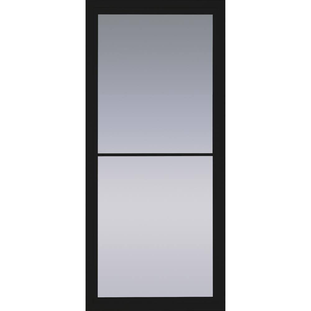 Pella Rolscreen 36-in x 81-in Black Full-view Aluminum Storm Door | 5600052E - Avayadevconnect