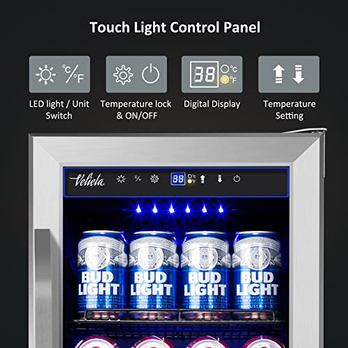 Electric Humidor Cabinet 35L with Digital LED Screen and Humidity Control C6096
