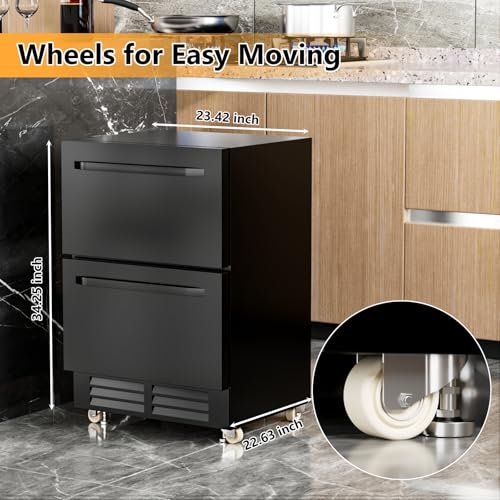 Electric Humidor Cabinet 35L with Digital LED Screen and Humidity Control C6096