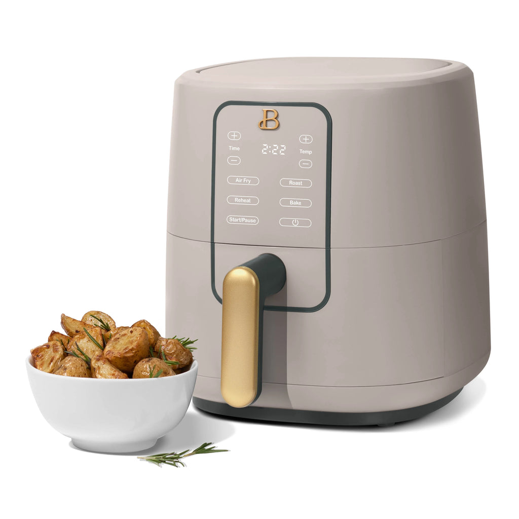 Beautiful 3 Qt Air Fryer with TurboCrisp Technology, White Icing by Drew Barrymore Q37808