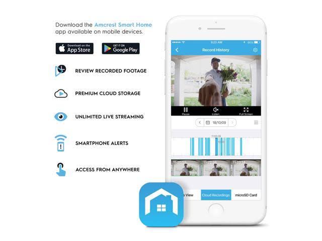 Amcrest AD110 SmartHome Video Doorbell Camera K26173