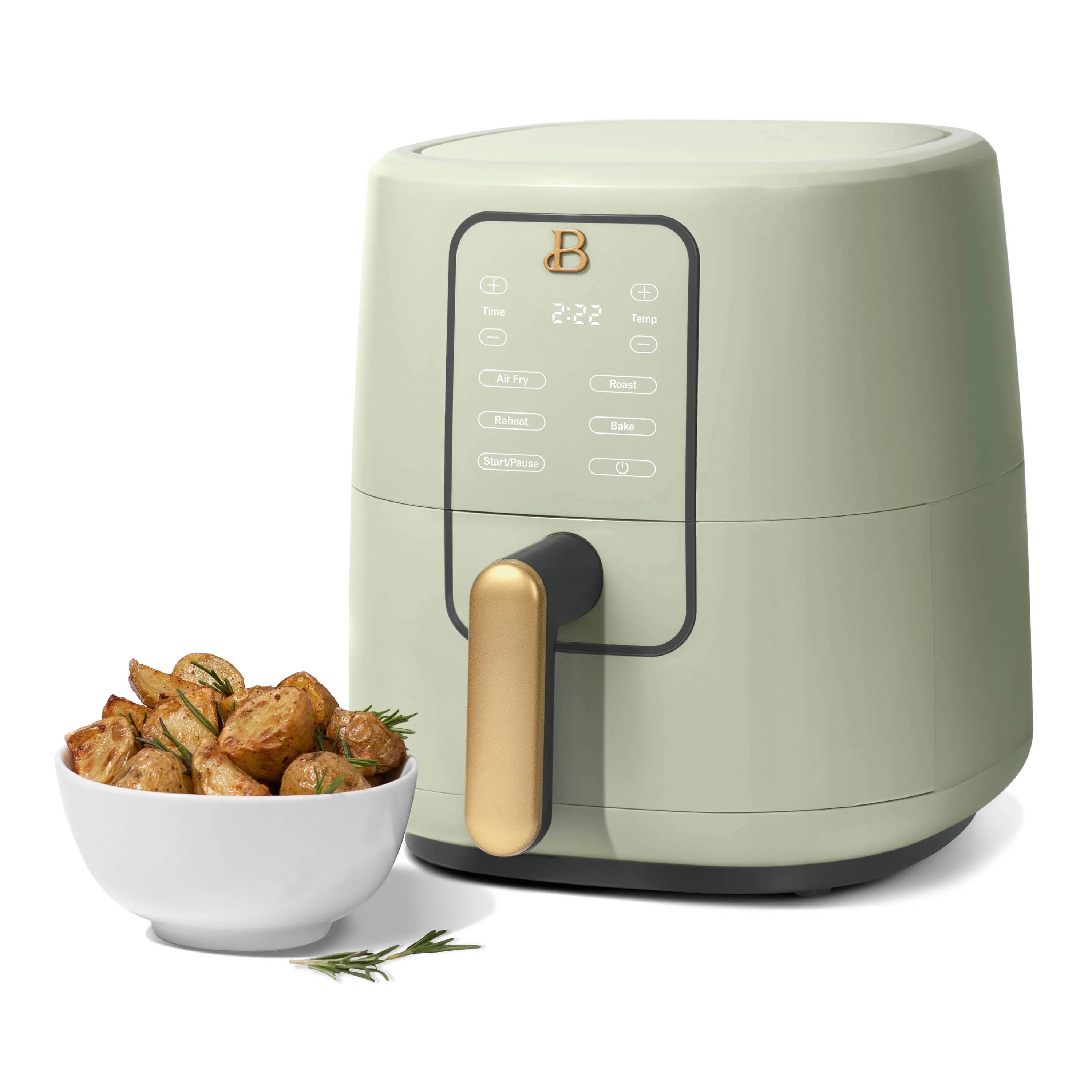 Beautiful 3 Qt Air Fryer with TurboCrisp Technology, White Icing by Drew Barrymore Q37808