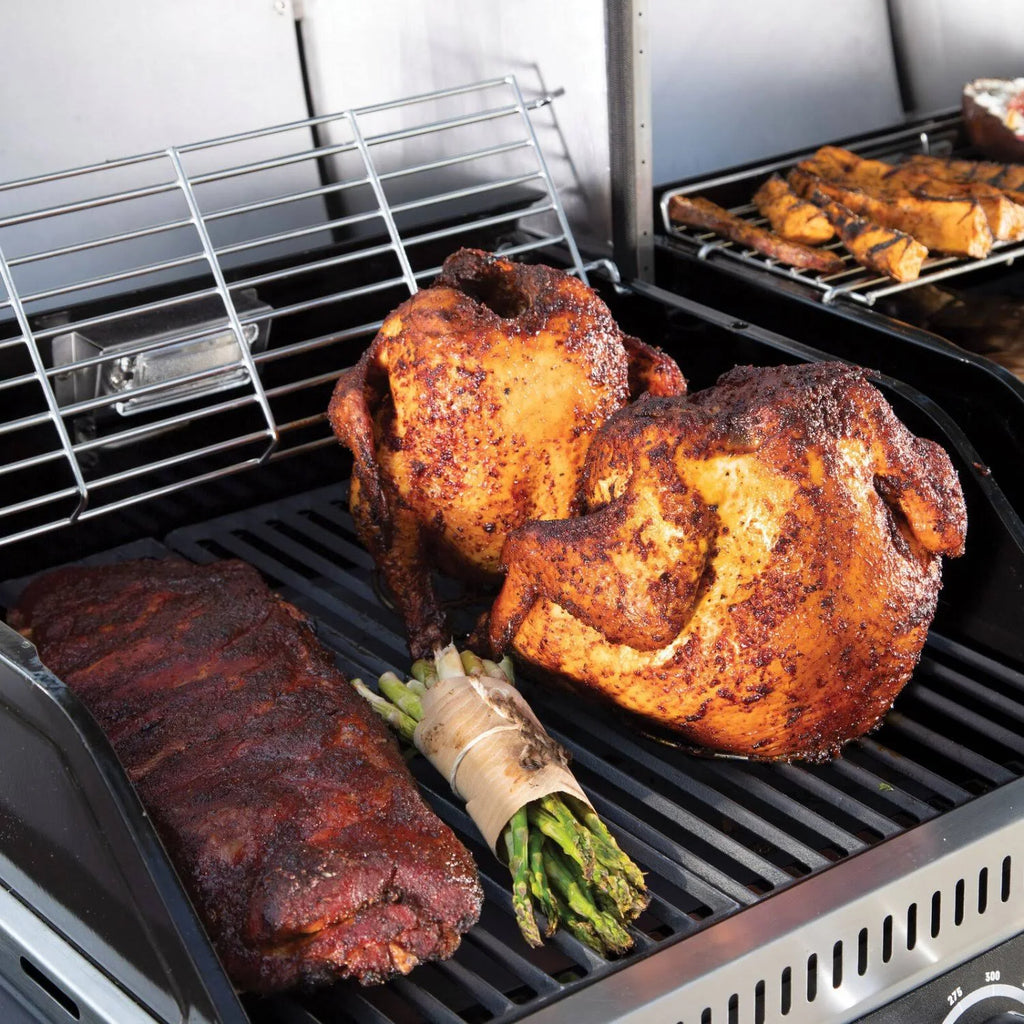 Cuisinart Twin Oaks Dual Function Pellet and Gas Grill, 900 sq in H253