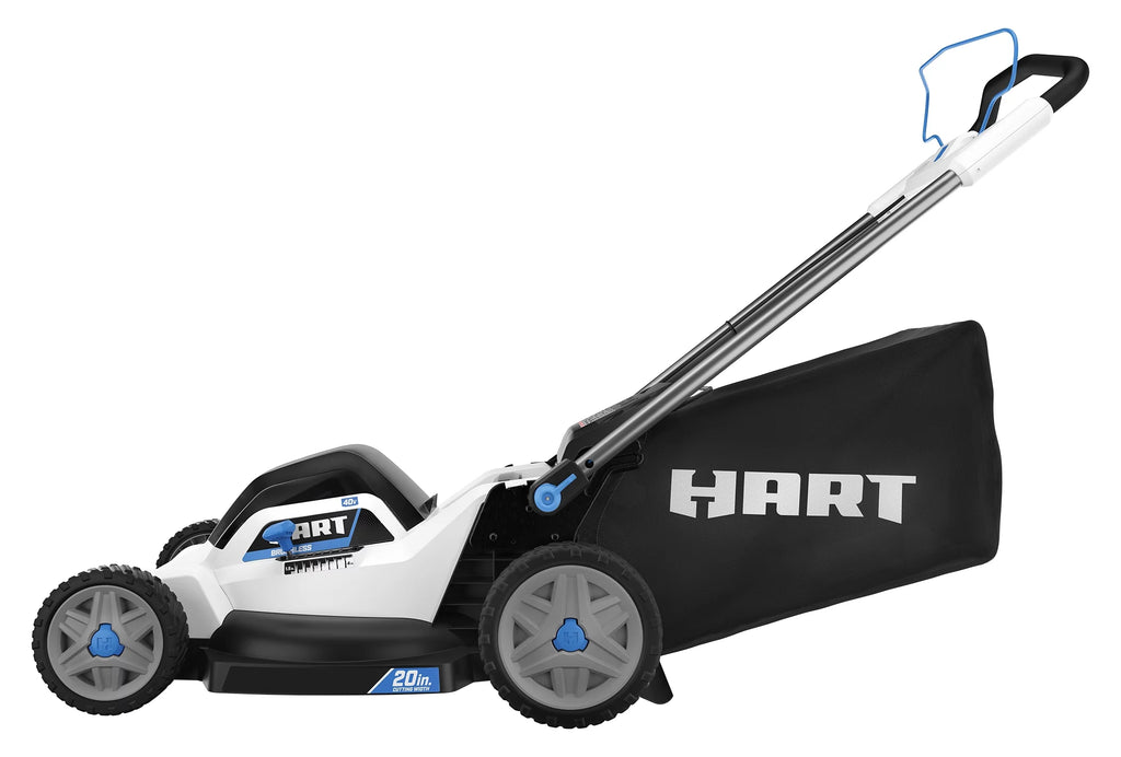 HART 40-Volt 20-inch Cordless Brushless Push Mower Kit with 6.0Ah Battery L25946