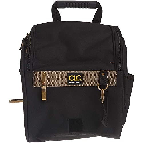 CLC Custom Leathercraft 1509 Zippered Electricians Tool Pouch, 21 Pocket, Black O688081