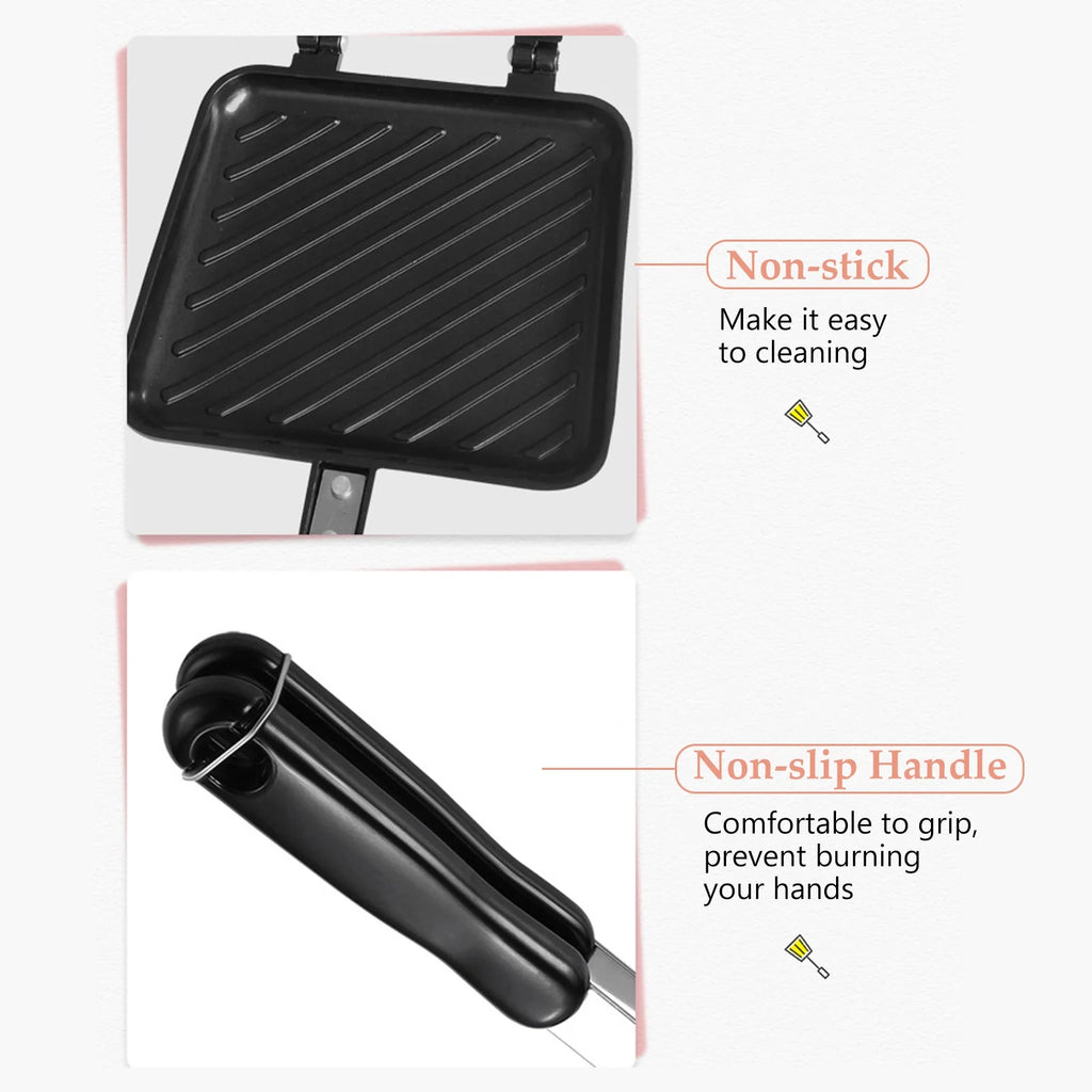 Pinnaco Toasted Sandwich Maker with Non-stick Plates V4962