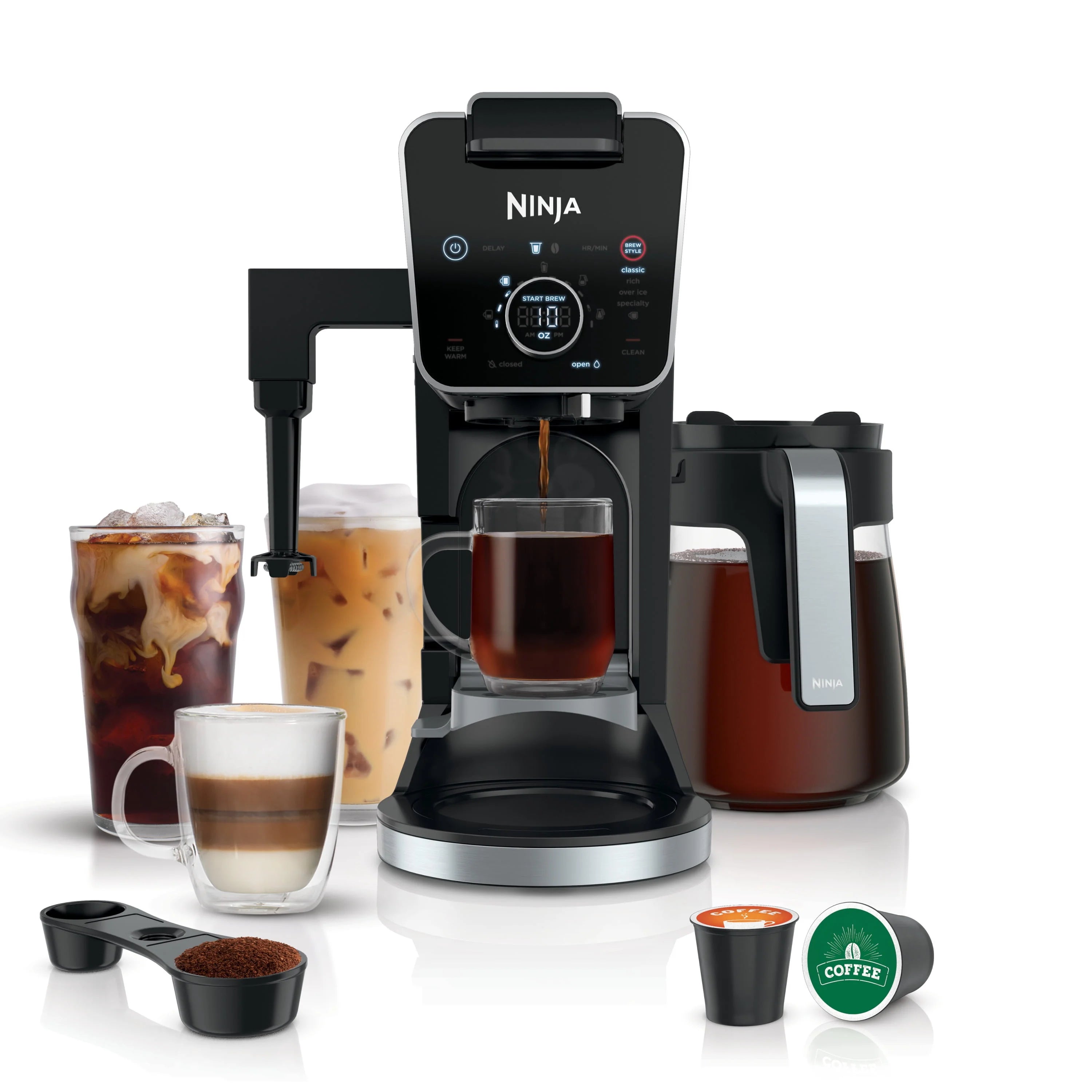 Ninja® CFP300 DualBrew Specialty Coffee System, 12-Cup Drip Coffee Maker W301478