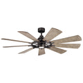Kichler 300265AVI Gentry Anvil Iron 65x22 LED Ceiling Fan