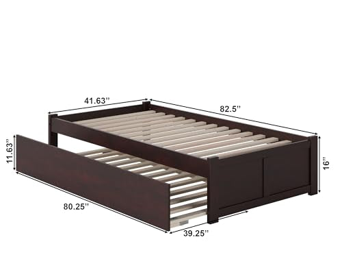AFI Concord Platform Bed with Storage Drawers J78151