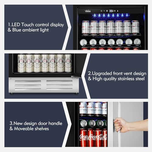 Electric Humidor Cabinet 35L with Digital LED Screen and Humidity Control C6096