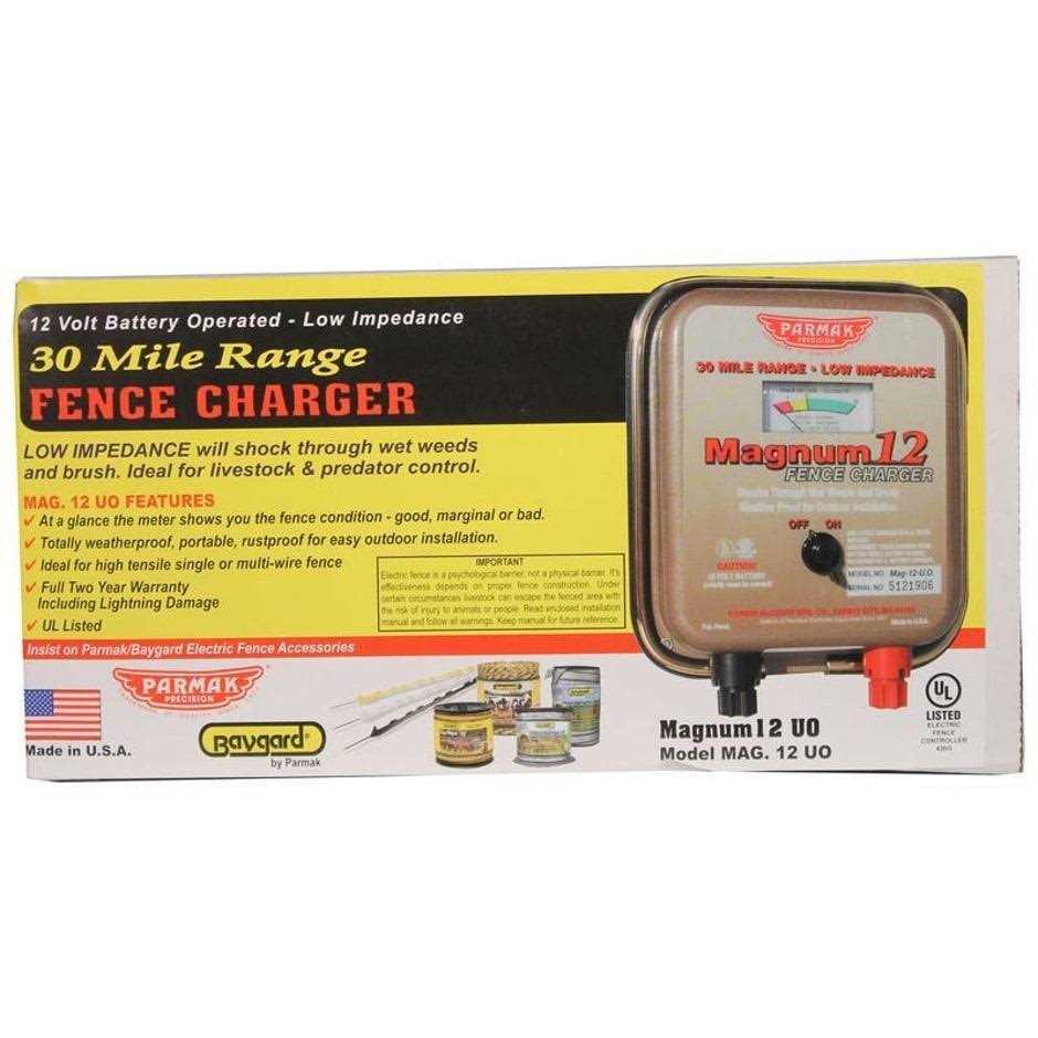 Parmak Electric Fence Charger V353267
