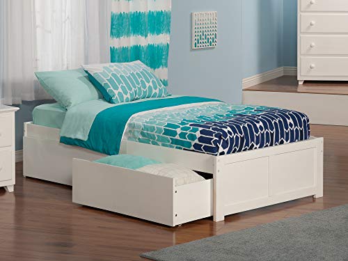 AFI Concord Platform Bed with Storage Drawers J78151