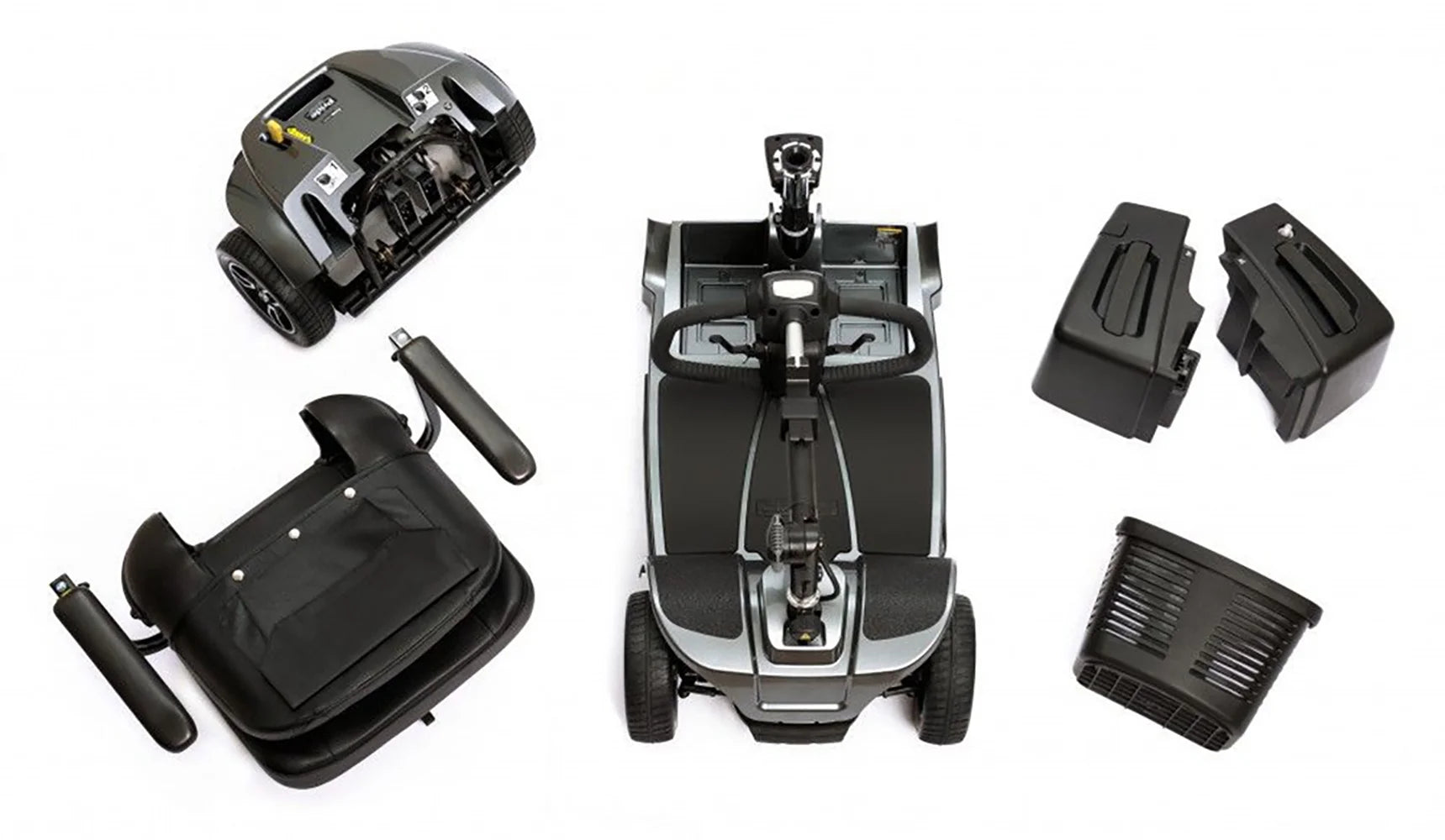 Pride Mobility Revo 2.0 4-Wheel Scooter - Blue N163