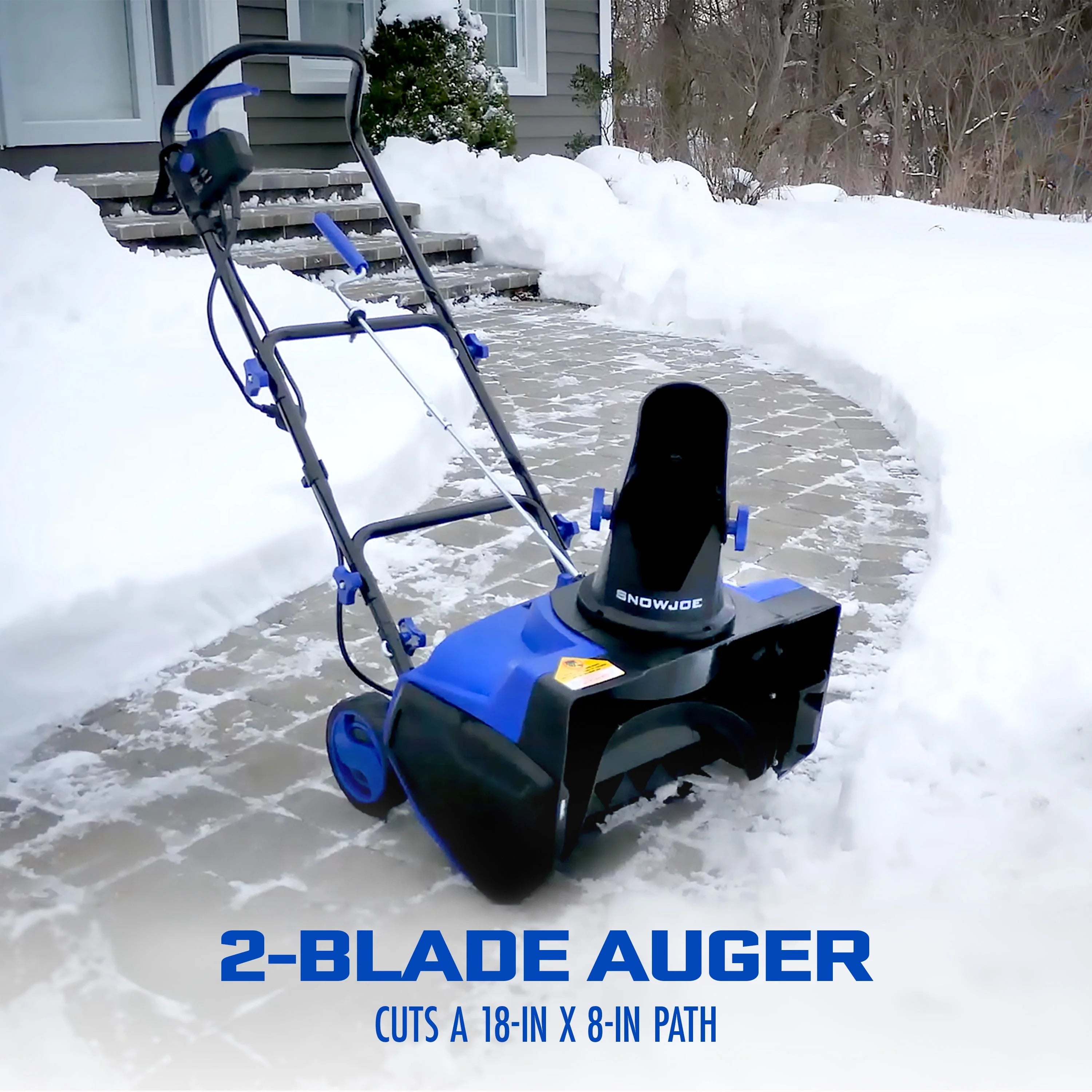Snow Joe 18-inch Electric Single-Stage Snow Blower, 13-Amp F55462