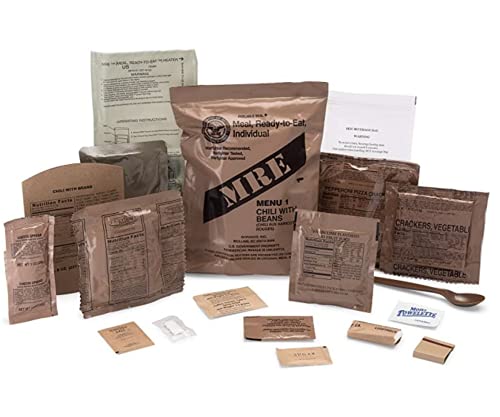 Ameriqual 24ct US Military Surplus MRE Meals Ready to Eat 2021 A+B Case Bundle X982