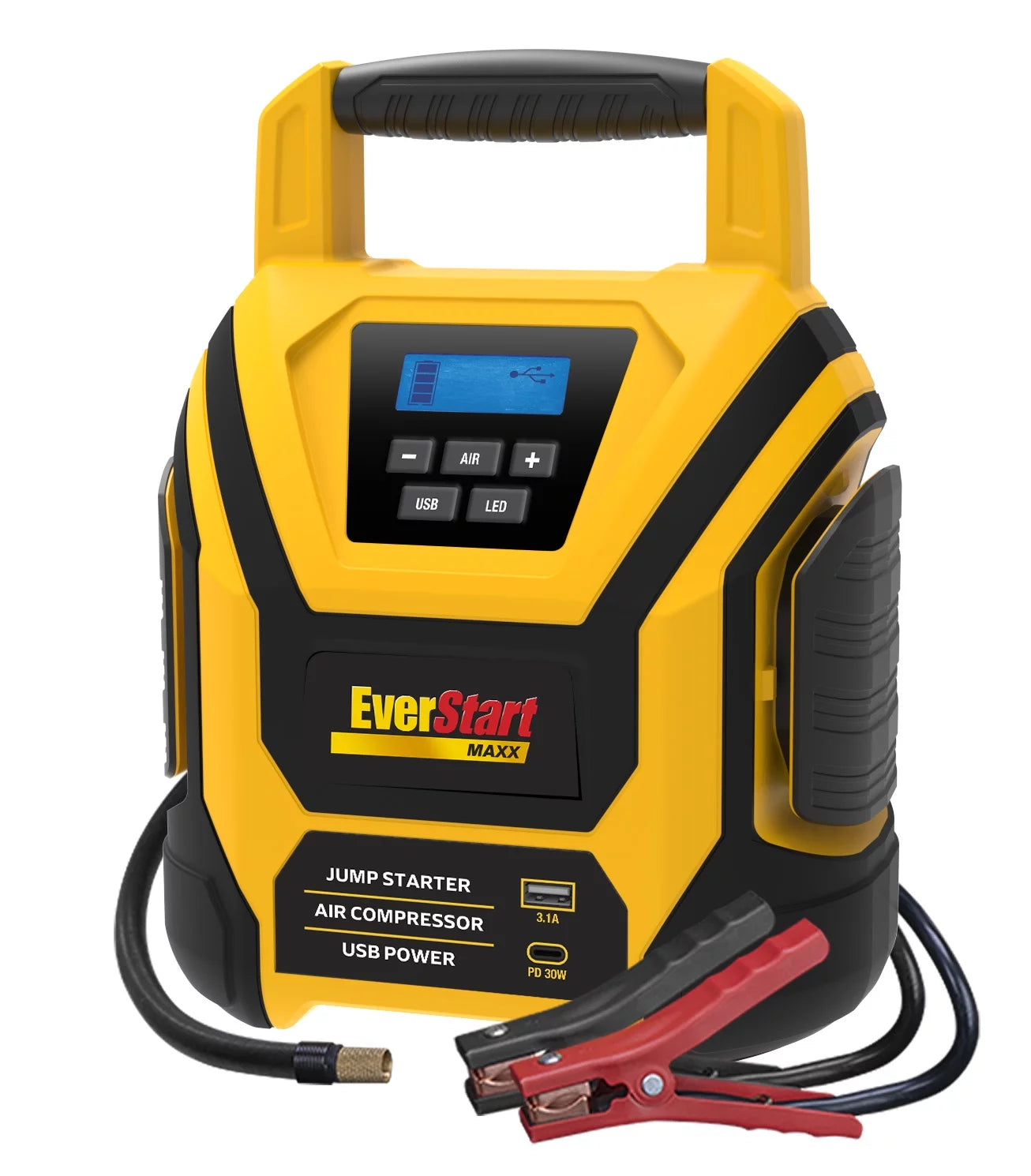 EverStart 1600 Amp Lithium Jump Starter with Air Compressor