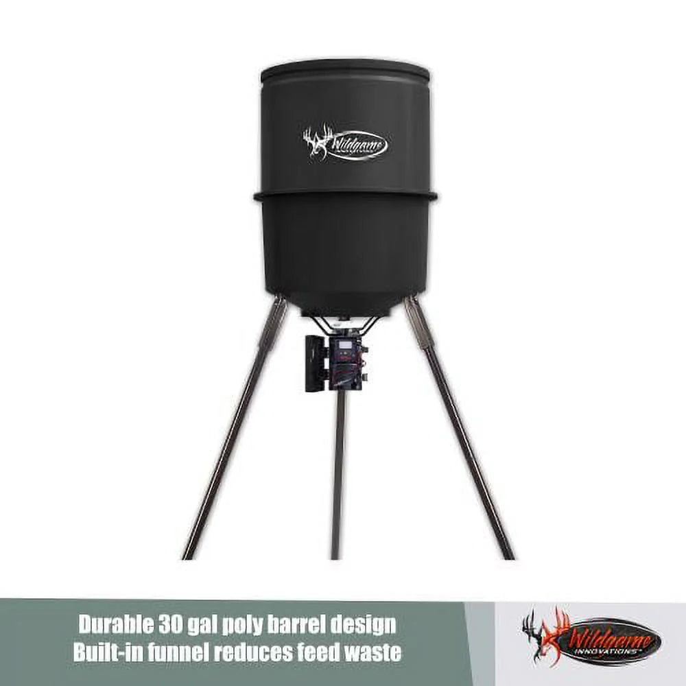 Wildgame Innovations Quick Set Game Feeder, 30 gal D6435