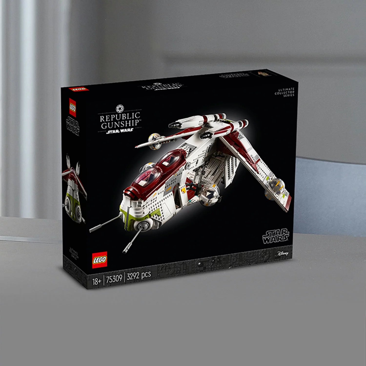 LEGO Star Wars Republic Gunship 75309 UCS Display Model Kit for Adults C981