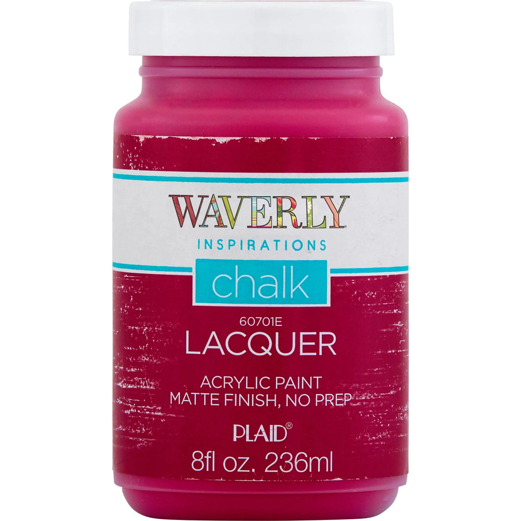 Waverly Inspirations Chalk Paint, Ultra Matte, White, 8 fl oz N9170