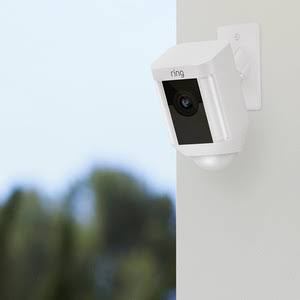 Ring Spotlight Wi-Fi Security Camera, 1080p, Black L396469