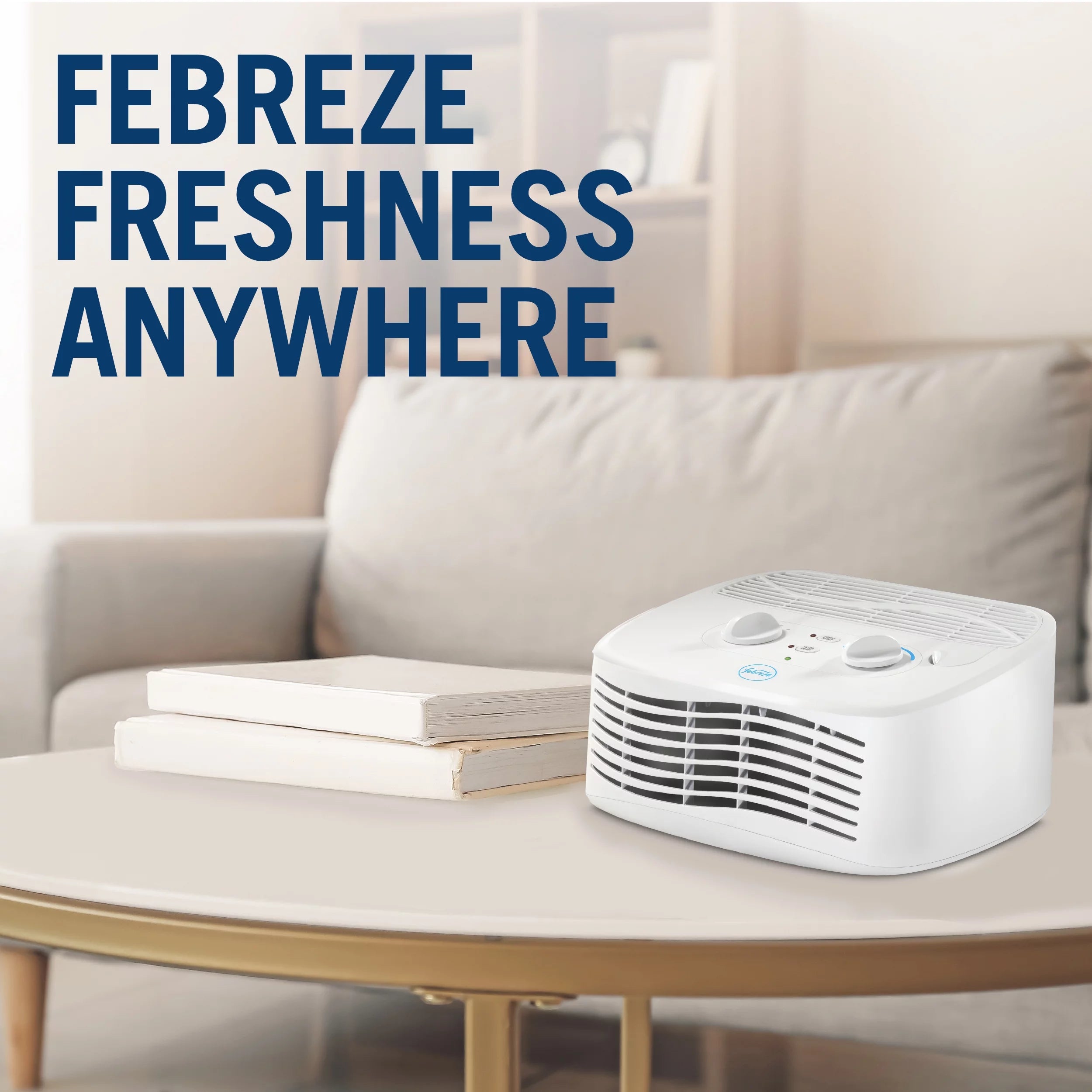 Febreze Tabletop HEPA-Type Air Purifier FHT170W White W64473