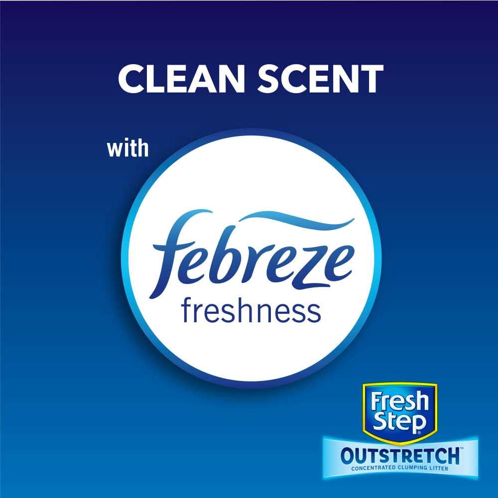 Fresh Step Outstretch Febreze Concentrated Clumping Litter L1992