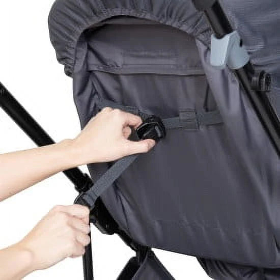 Baby Trend Sonar Switch 6-in-1 Modular Travel System with EZ-Lift PLUS Infant Car Seat, Desert Cloud Gray R573344