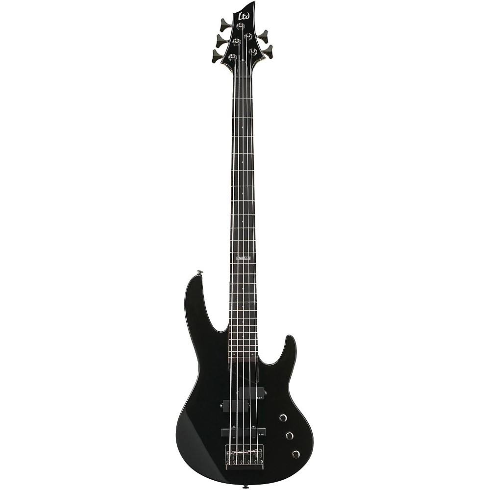 ESP LTD B-55 5-String Bass Guitar Black C635