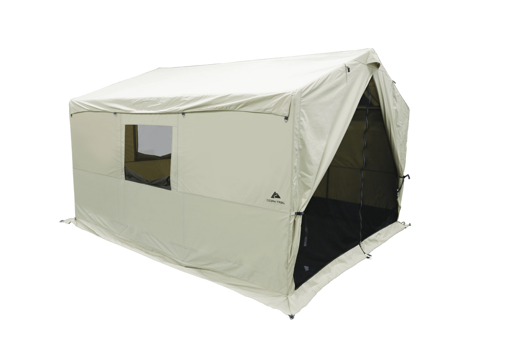 Ozark Trail 6-Person North Fork 12' x 10' Outdoor Wall Tent, with Stove Jack