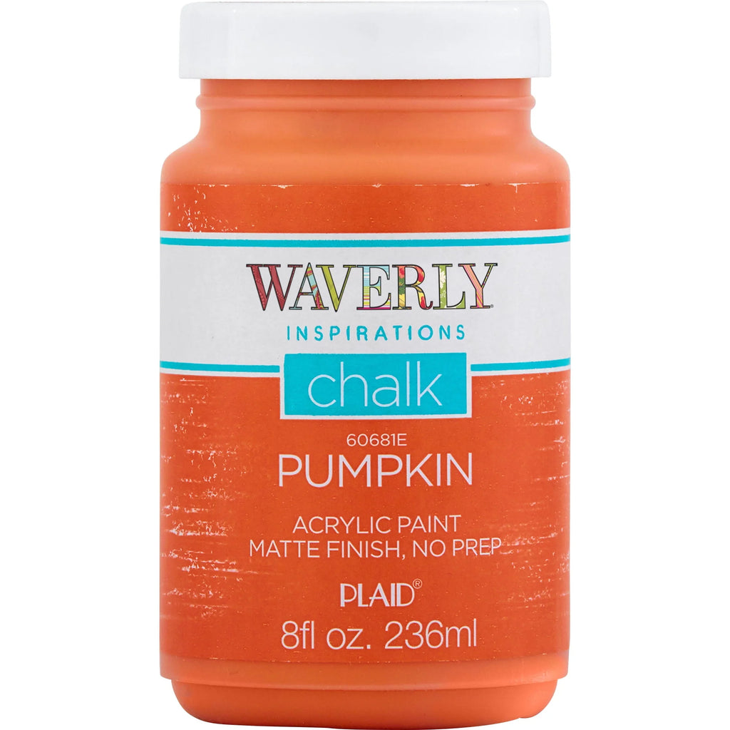 Waverly Inspirations Chalk Paint, Ultra Matte, White, 8 fl oz N9170