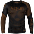 Venum Nogi 2.0 Long Sleeve Rashguard, Large, Black - Megean
