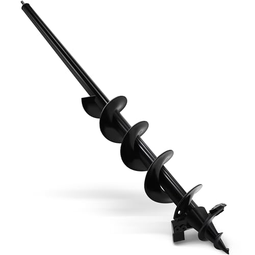 Garden Auger Drill Bit 3" x 24" for Planting and Post Hole Digging K631624