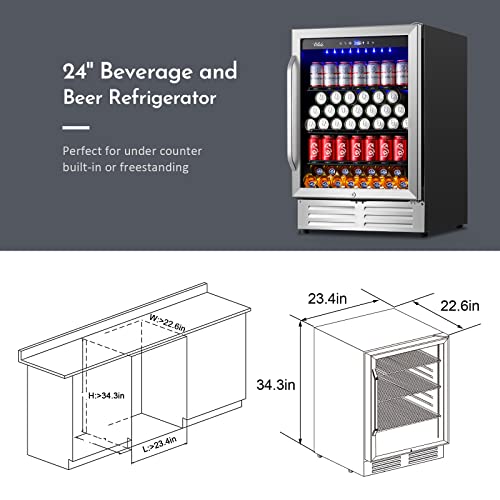 Electric Humidor Cabinet 35L with Digital LED Screen and Humidity Control C6096