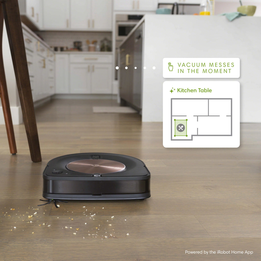 iRobot Roomba s9+ Self-Emptying Robot Vacuum with Smart Mapping P92039