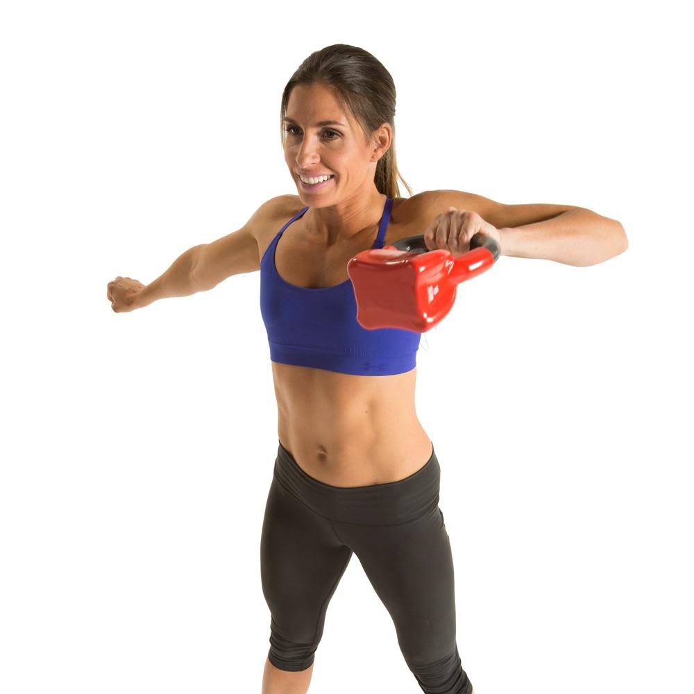 GoFit 35lb Contour Kettlebell H1813